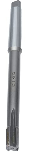 Escariador YG H8 de 16 mm, escariador de vástago cónico y acero de tungsteno, taladro de 4 dientes Reami para menos acero, carbono, hierro fundido, troquel, y, metales no ferrosos