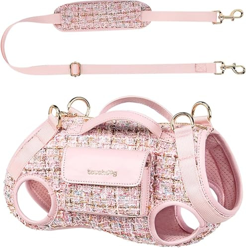 Hund Liftharnisch Hundeträger - mit weichem Polstergurt-Design für Hunde/Lichtgewichtig atmungsaktive Multifunktional, kann als Handtasche verwendet Werden