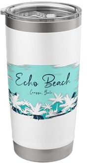 Beach Canggu Vacation Holiday Bali Flag Stainless Steel Insulated Tumbler