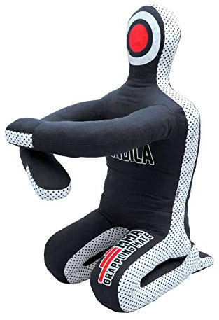 Grappling Dummy MMA Jiu Jitsu – Grappling Wrestling Dummy – Made from Durable Canvas Fabrics – MMA Dummy for Multiple Drills UNFILLED