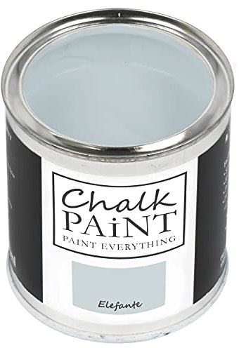 Chalk Paint Everything® Elefante (Elefantengrau) - (750 ml) Wasserbasierte Kreidefarbe für Shabby-Chic-Möbel, Dekoration und Recycling-Projekte – Ungiftig, leicht anzuwenden