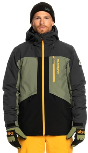 Quiksilver Dawson - Funktionelle Schneejacke für Männer Schwarz