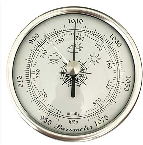 UNbit Barómetro Tradicional Barómetro Tipo dial Barómetro doméstico Estación meteorológica Barómetro aneroide