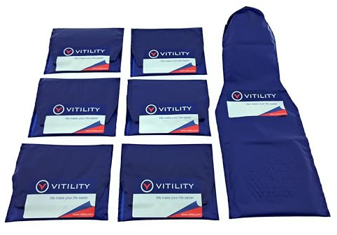 Ventilkappenkönig 750ml Pinkelbeutel Taschen-WC für Unterwegs Notfall Toilette WC für Frauen, Kinder, Männer - Reisetoilette Auto - Camping Festival Toilette Frauen Urinal Unterwegs Urinbeutel