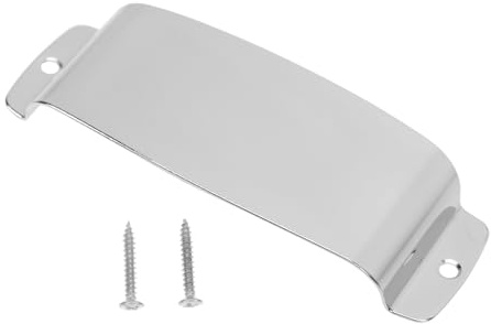 Mikinona Bass Humbucker Tonabnehmerabdeckung Langlebiges Metallzubehör aus Zinklegierung Schmutzabweisend und Leicht zu Reinigen Schutzabdeckung für Bass Pickups