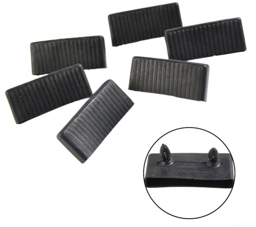 Juego de 6 soportes de plástico para cama para fácil reemplazo en varias camas