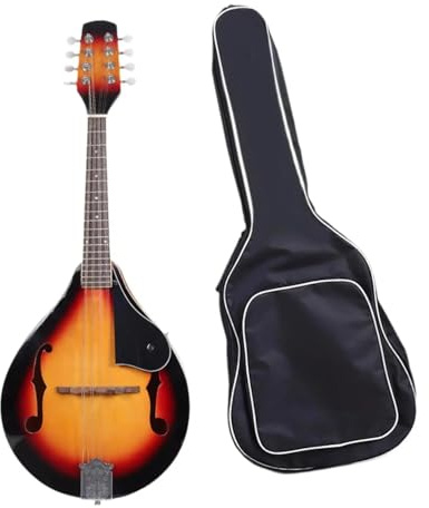 Mandoline Instrument 8-saitige Akustische Mandoline Tragbares Profiinstrument Geeignet Für Anfänger Und Musikliebhaber