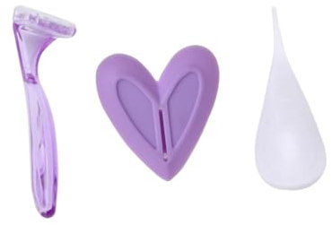 BELLIFFY Bikini-rasierer Für Damen Aus Kunststoff Intimrasierer Zum Haarentfernung Für Bikini-zone Körper Und Achseln Einfach Zu Verwenden Und Sicher