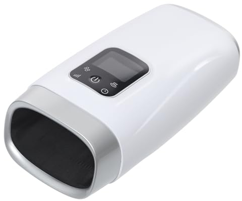 Handmassagegerät,Schnurloses Handmassagegerät,Einstellbare Temperatur/Zeit,Zwei Modi,Vier Intensitäten,2200mAh Lithium-Akku,Für Lindert Handschmerzen