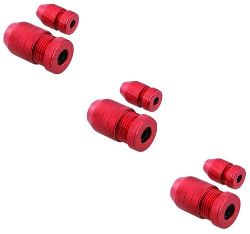 Angoily 6pcs Metal Drill Bit Collar Woodworking Depth Stop Mini Drill Positioner for Metal and Woodworking