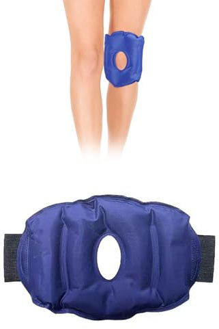 Coussinets rafraîchissants pour genoux, refroidisseur de genou, manchette réfrigérante, compresse froide chaude, réutilisable, coussin de refroidissement, soulagement de la douleur au genou
