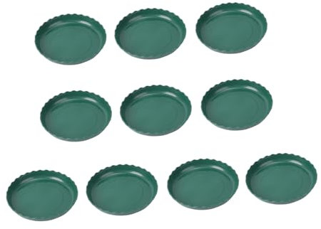 TOYANDONA 10pièces Lot de Soucoupes pour Pots De Fleurs Et Plantes Bac Égouttage pour Plantes pour Jardin Intérieur Et Extérieur