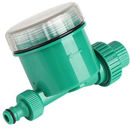AYNEFY Controlador de Riego Digital de Agua Automática Proporcionado con Pantalla LCD para el Balcón de Invernadero de Rociadores de Césped