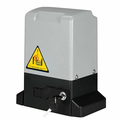 XZXXZSZ Apriporta Elettrico for cancello Scorrevole da 2000 kg Motore a Corrente alternata Cancello Automatico for Operatori Kit apriporta for Garage Resistente con Accessori