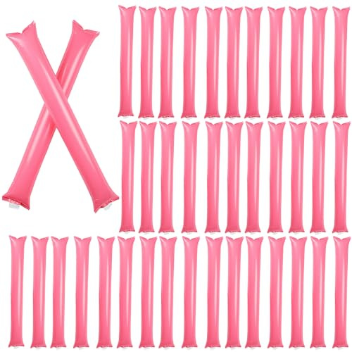 Bastoncini per animare - Generatori di rumore Bang | Aste per animare, forniture per feste, 40 pezzi di giocattoli colorati per animare aste da gonfiaggio, regali di festa leggeri, feste pa