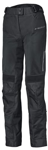 Held Tropic 4-bas-sport nättextil motorcykelbyxor – sommar motorcykelbyxor med skydd D30 ghost nivå 1 – CE skyddskläder klass A, svart, storlek M