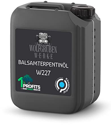 Aceite de trementina bálsamo para diluir la pintura, aceite y oleo W227-10L