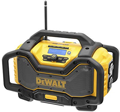 DeWalt DCR027 Batterie ou secteur radio Jaune/Noir
