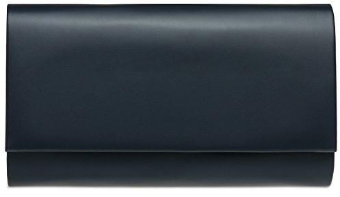 Caspar TA412 Damen große Metallic Clutch Tasche Abendtasche