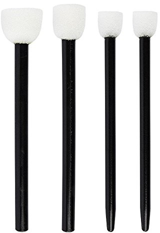 Ideen mit Herz Stupf-Pinsel | Schwammpinsel | Tupfpinsel | Stupfschwamm | Schablonierpinsel (4er Set lang)