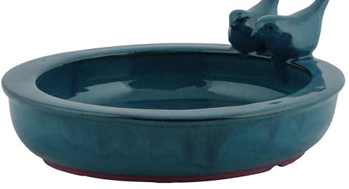 Vogeltränke rund Vogelbad Vogelbecken Futterschale Wasserstelle