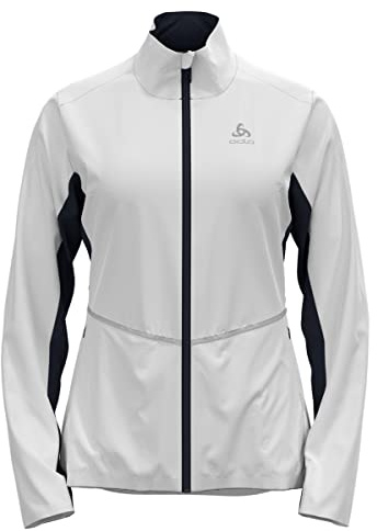 Odlo Women's MARKENES Nordic Ski Jacket, L, White, (612641)