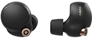 Sony WF-1000XM4 Auriculares inalámbricos, cancelación de ruido (hasta 24 horas de duración de la batería, Bluetooth, Alexa y Google Assistant, manos libres) Negro