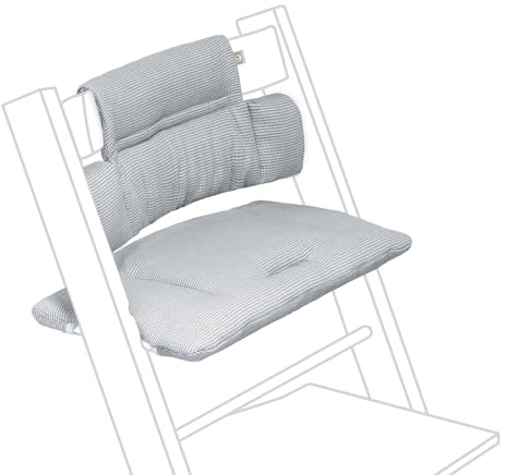 Tripp Trapp Classic Kissen, Nordic Blue – Als Ergänzung zum Tripp Trapp Stuhl & Hochstuhl, gibt Halt und Komfort – Maschinenwaschbar