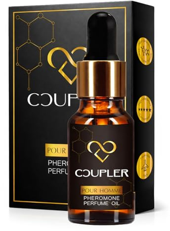 Profumo ai feromoni per uomo COUPLER – Fragranza maschile a lunga durata, Eau de Cologne 10 ml
