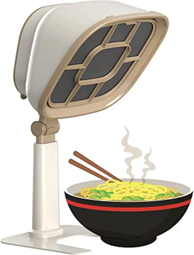 Hotte aspirante de bureau, mini hotte aspirante domestique, réglable à 66 °, réglage de la hauteur à 6 segments, facile à nettoyer, hotte de gamme 3200 tr/min pour la maison, la cuisine, la marmite