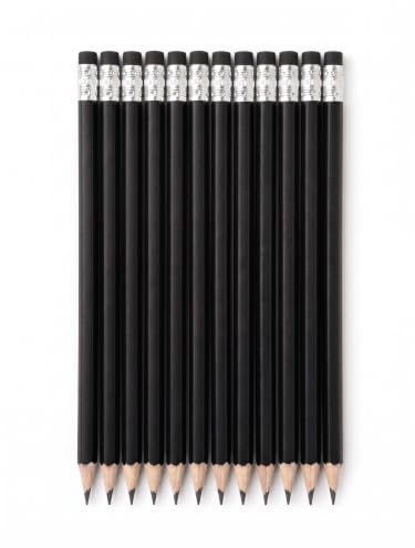 imiiHO Lot de 12 crayons HB 001, crayons à mine en bois (HB)