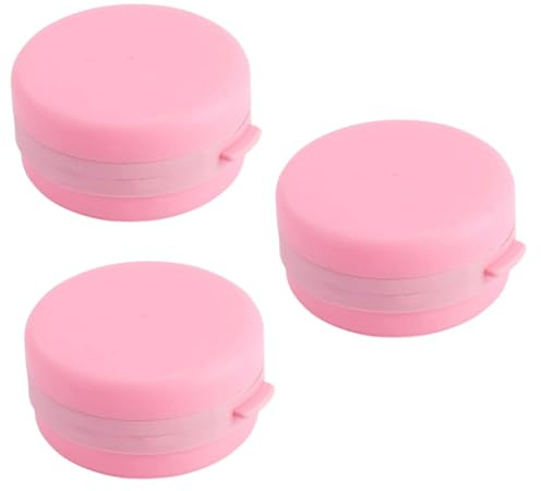 FOMIYES 3 Piezas de Silicona para Baño Colgante Estropajo Corporal Herramienta de Baño Portátil Soporte para Jabón Relajante
