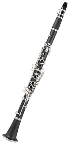 Klarinetten-Set Französisches B-Klarinetteninstrument, Synthetisches Holz, Bakelit-Klarinetteninstrument, Prüfung Für Erwachsene, Anfängerstufe (Color : B flat plastic material)
