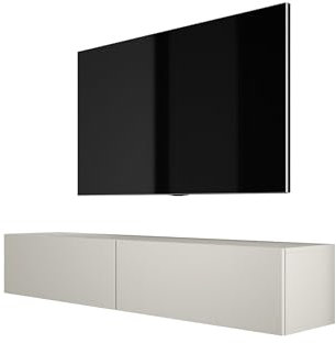 3E 3xE living.com TV-Lowboard: Farbe: Kaschmir, A: 170x32x34 cm (BxTxH)