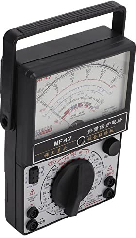 Hohe Genauigkeit, Doppel-Sicherung, Multirange-Analog-Multimeter mit Robustem Material für die Reparatur von Haushalts Geräten, Wissenschaft Liche Forschung und Lehre, Immobilien