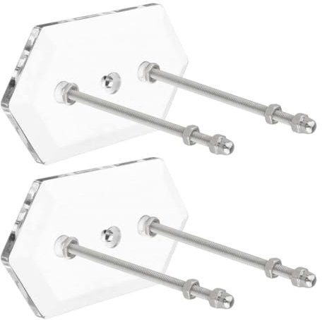 Lckiioy Deck-Wettkampf-Skateboard-Rack, Outdoor-Sportdeck, Longboard-Aufbewahrungsregal, Home-Skateboard-Wandhalterung, Transparent
