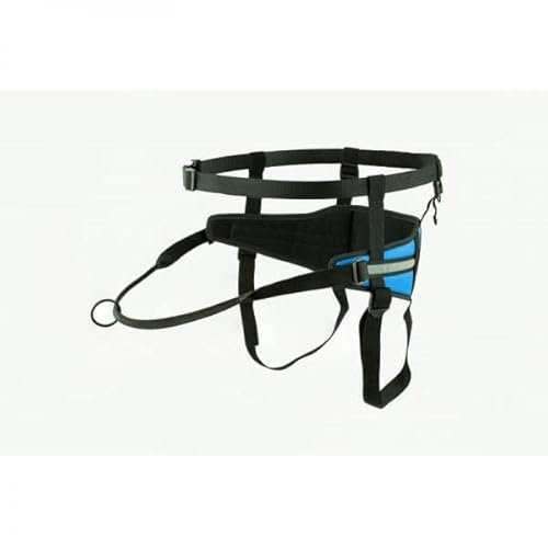 Sali Kuristo Belt Blau Hüftgürtel Canicross Skijöring Dogtrekking (L/XL)