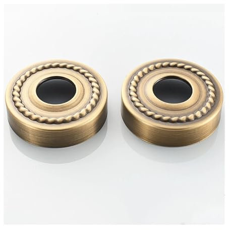 1 Juego de Kit de fijación de ducha, tubería de agua, cubierta decorativa de cobre/acero inoxidable, accesorios for grifos de baño, galvanoplastia, antioxidante(Silver)
