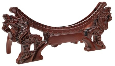 UKCOCO Support Assiette Dragon Plastique Léger Et Stable Pour Présentation Et Rangement De Plats Décoratifs Support De Plateau De Service Pour Cuisine Et Collection De Table s
