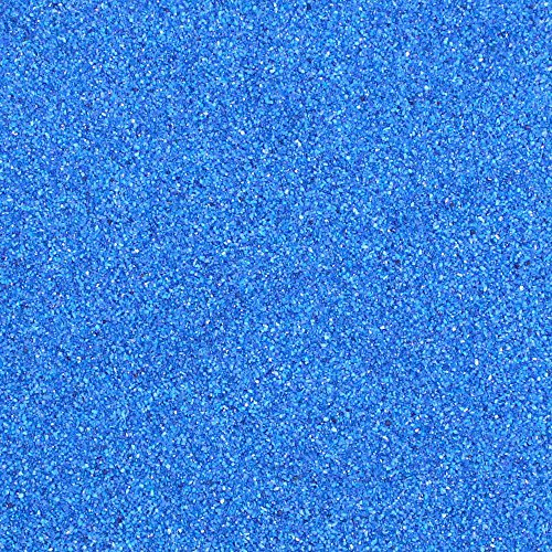 Floral-Direkt 1kg Dekosand Sand Streusand Farbsand ca.0,1-0,5mm Kerzensand Tischdeko (dunkelblau)