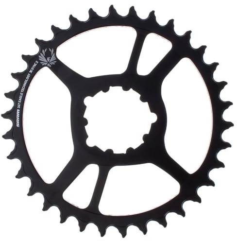 SRAM X-Sync 2 Eagle 34T Steel Chainring - 10/11/12-Speed Direct Mount 3-Bolt, Durable, Enhance Retention & Pedaling Efficiency for 1x MTB & Gravel Drivetrains