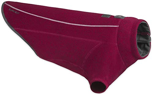 RUFFWEAR Hundejacke „Fernie“, Schnelltrocknender Fleecemantel – Hibiskus-Pink, XL