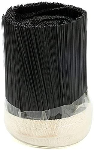 BTMIEY Vacuum Cleaner Engraving Machine Dust Cover, 70mm/100mm Brush Vacuum Cleaner Engraving Machine Dust Cover for CNC Router for Spindle Motor Milling Machine (Black, 1M*100MM)
