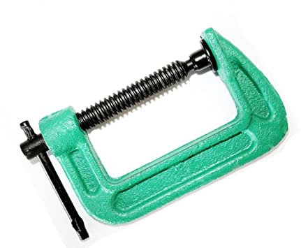 Holzzwinge Einhandzwinge Schraubzwingen Holzbearbeitungsclip Befestigungsclip Schneller Clip Rechtwinklig F Clip G Clip Holzbrettwerkzeug Starke Universelle Druckkraft,3 Zoll (Kann 75 Mm Halten)