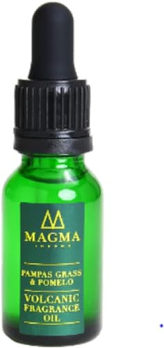 Lavastein-Diffusor – Diffusor für ätherische Öle von Vulkangesteinen – Raumduft – langlebige organische Aromasteine von Magma London (Pampas Grass & Pomelo – Refill)