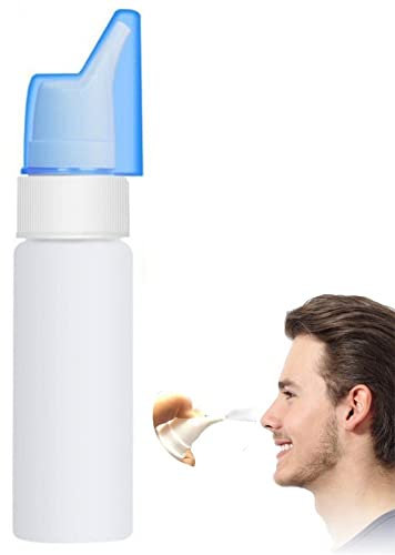 Fopytu Bouteille De Pulvérisation Nasale De 70, Pulvérisateurs De Soins Sinusaux Rechargeables Vides, Pulvérisateurs De Pompes Nasaux, Bouteilles De Pulvérisation pour Nettoyer Le Nez
