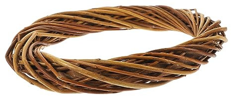 TOPBATHY Weihnachtsdekoration Aus Weide 20 cm Natürlicher Weidenkranz Bastelbedarf Für Die Inneneinrichtung