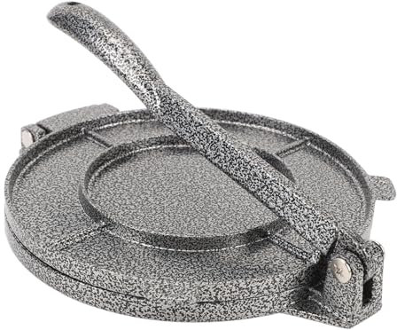 Tortilla Press, 6.3 Inch Flour Corn Press Bakeware Tool DIY Dough Press Tortilla Maker, Non Stick Aluminum Alloy Kitchen Utensils for Tortillas, Patacones, Pizza, Pie, Patty
