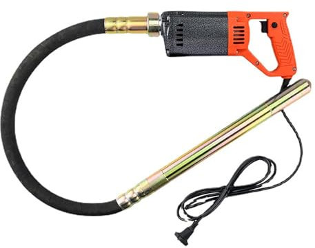 1300W Aiguille Vibrante pour BéTon,Vibreur à BéTon éLectrique Portable,Vibromasseur à BéTon pour éLiminer les Bulles D'Air,4000r/min,Approprié pour la Construction de Route,Constructi(Size:1.5 meters)