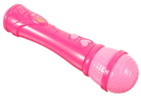 SUPVOX Microfono Plastica Per Ragazzo Accessorio Per Microfono Simulazione Adatto Per Giochi Finzione Cosplay e Feste Leggero e Resistente Facile Da Usare Per Spettacoli Sul Palco